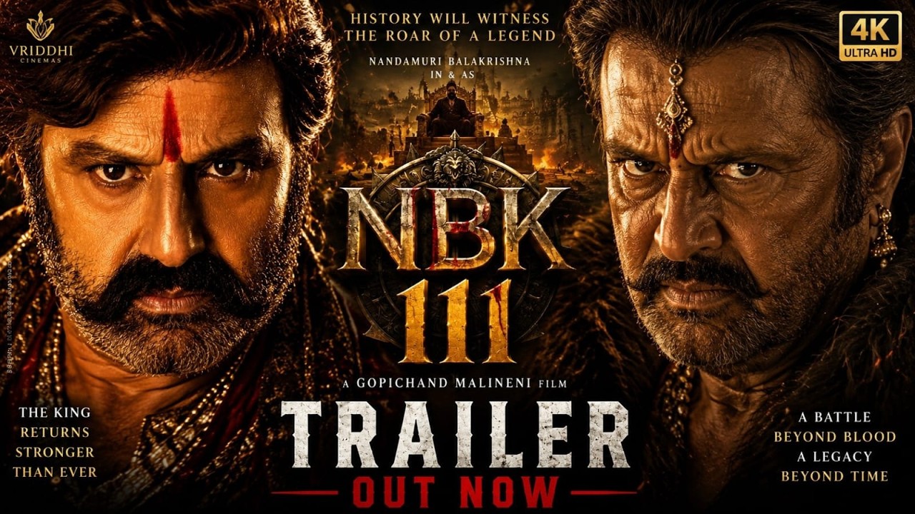 NBK 111 Official Teaser | Balakrishna | Kajal | Thaman | NBK 111 First Look Teaser | NBK 111