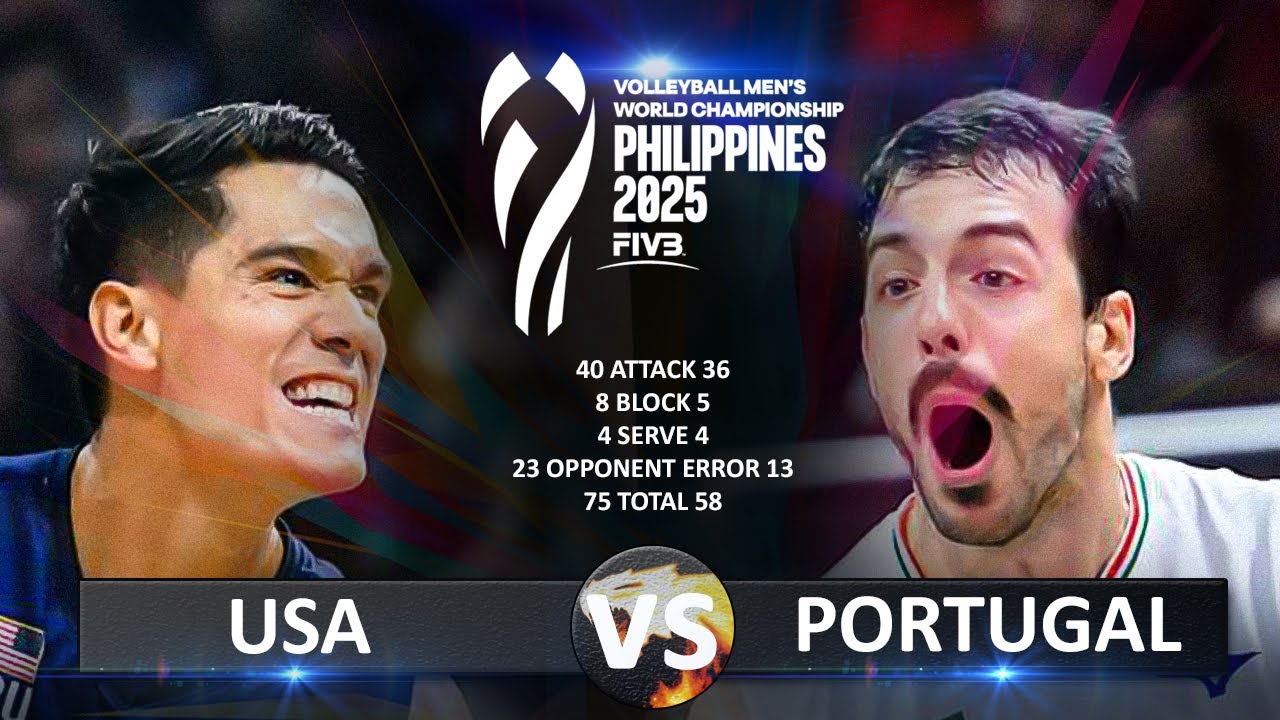 USA vs Portugal | Men's World Championship 2025