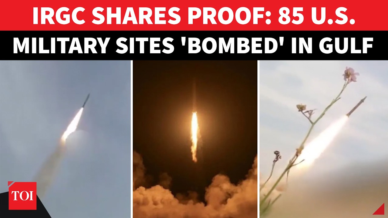 BOOM! Iran Drops 'VIDEO PROOF' Of Missile Strikes On U.S. Navy HQ, Military Bases In Bahrain, Kuwait
