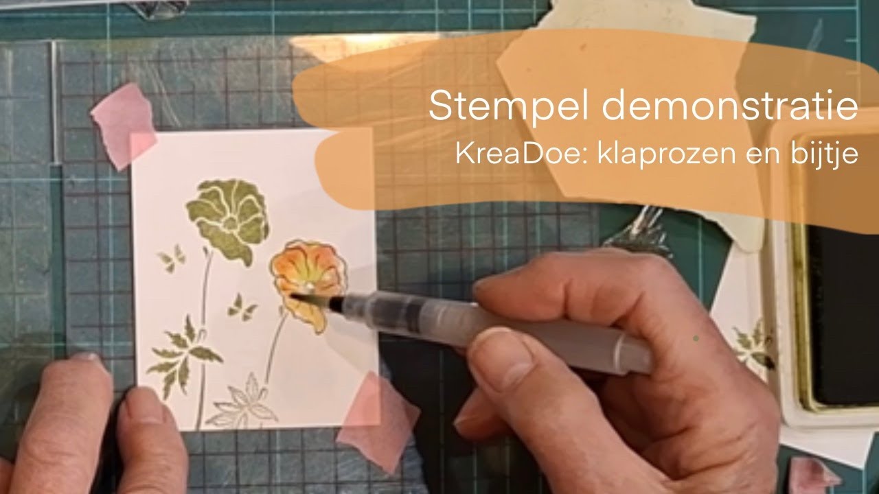Stempeldemonstratie KreaDoe