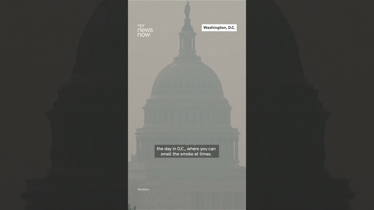 Dangerous wildfire smoke blankets parts of the U.S.