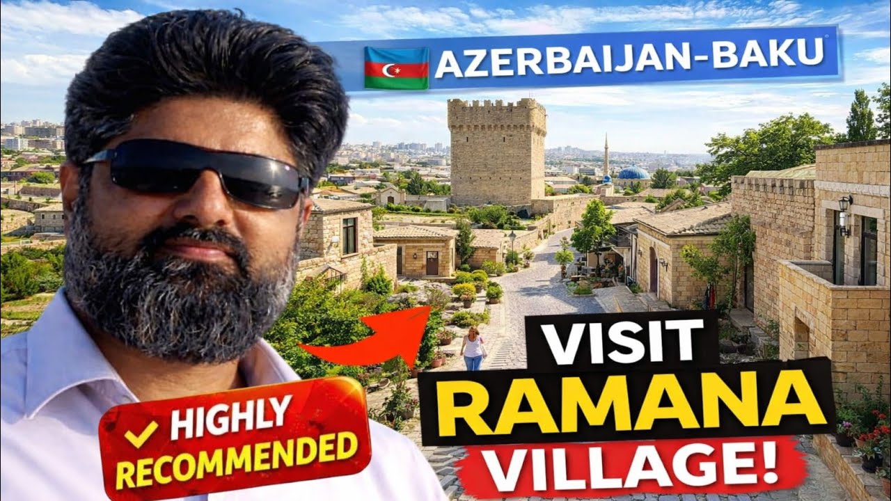 Tour of Ramana Village Baku 2025 | Real Life of Azerbaijani Village | Life In The Village of Ramana