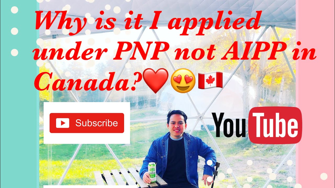 Sharing, Why is it I applied for PNP and not the AIPP? #AtlanticProvince #NovaScotia #Canada🇨🇦