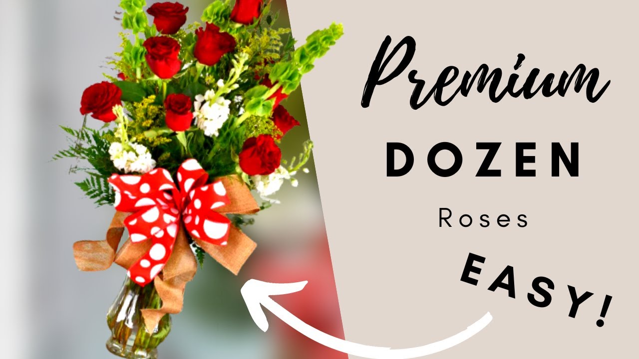 How we make our Premium Doz. Roses! - Fresh Flowers