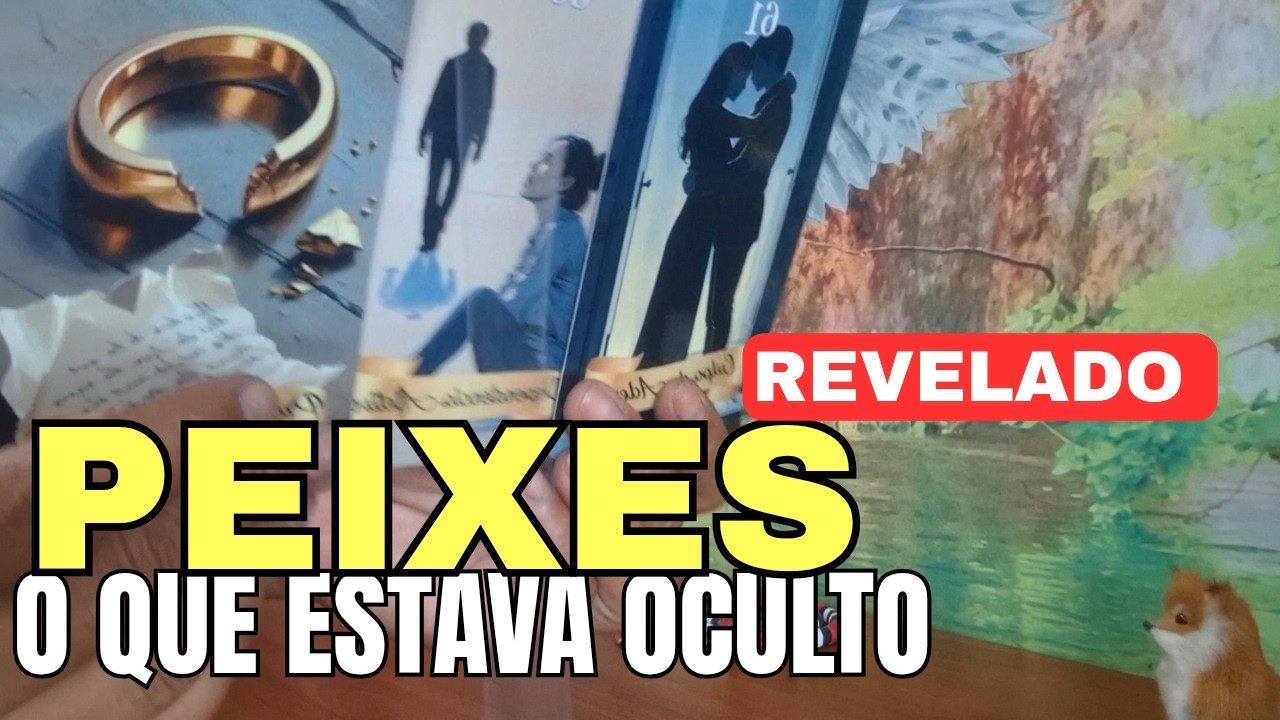 PEIXES🥹EU ME EMOCIONEI COM O QUE APARECEU NESSA LEITURA...