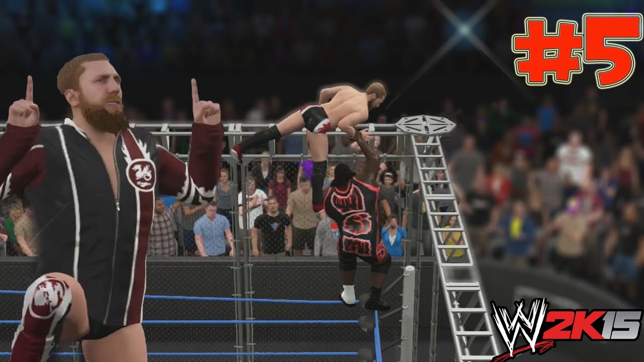 WWE 2K15 Gameplay - Hall Of Pain - Lucha en la Jaula de Acero - Daniel Bryan Vs Mark Henry