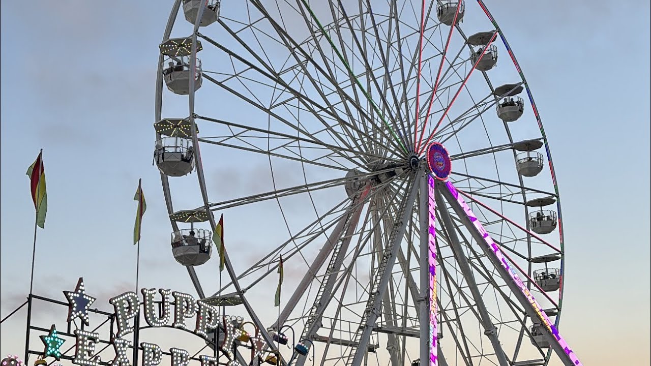 San Diego County Fair (Del mar fair) mostly pov rides