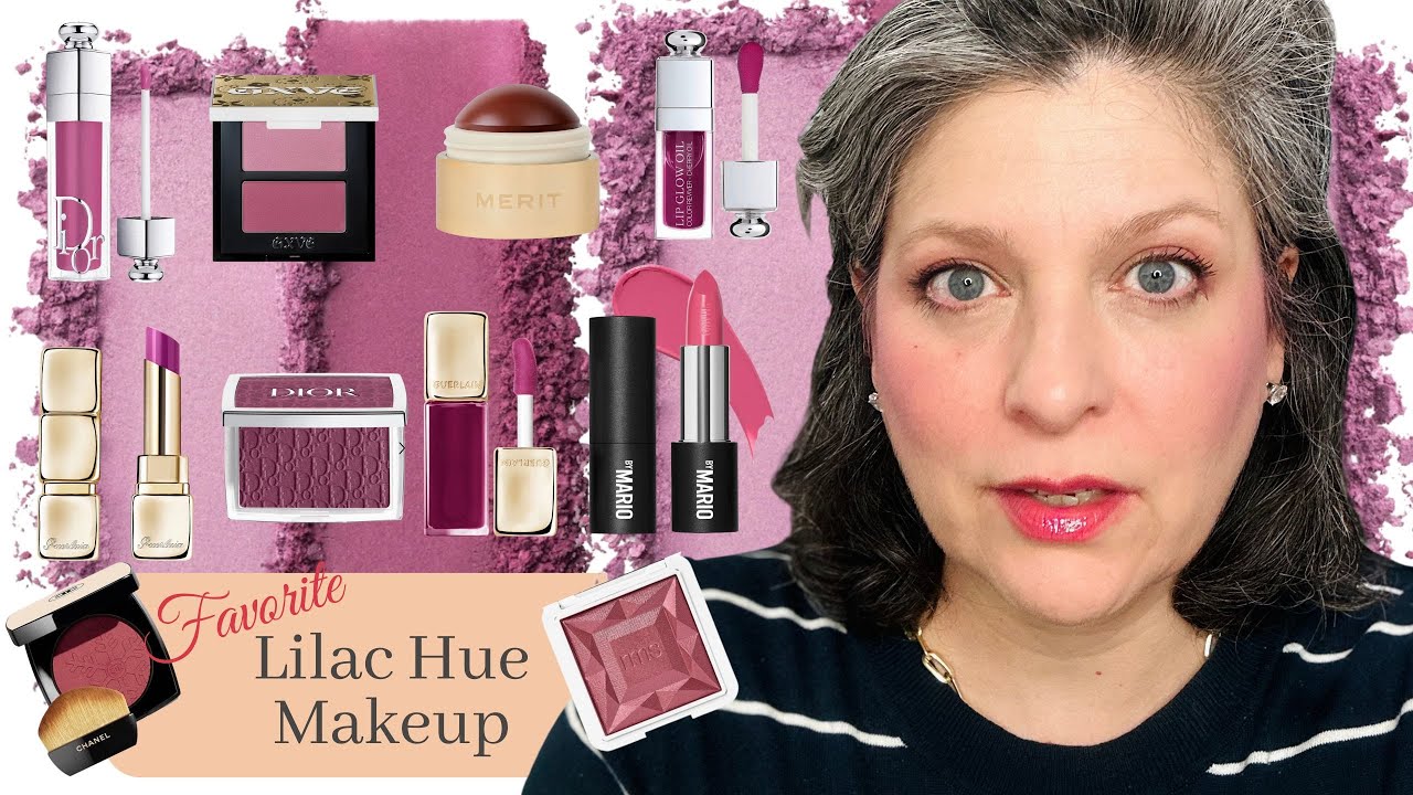 My favorite Berry with Lilac Hue trending makeup -GXVE blush duo, Makeup by Mario Broadway