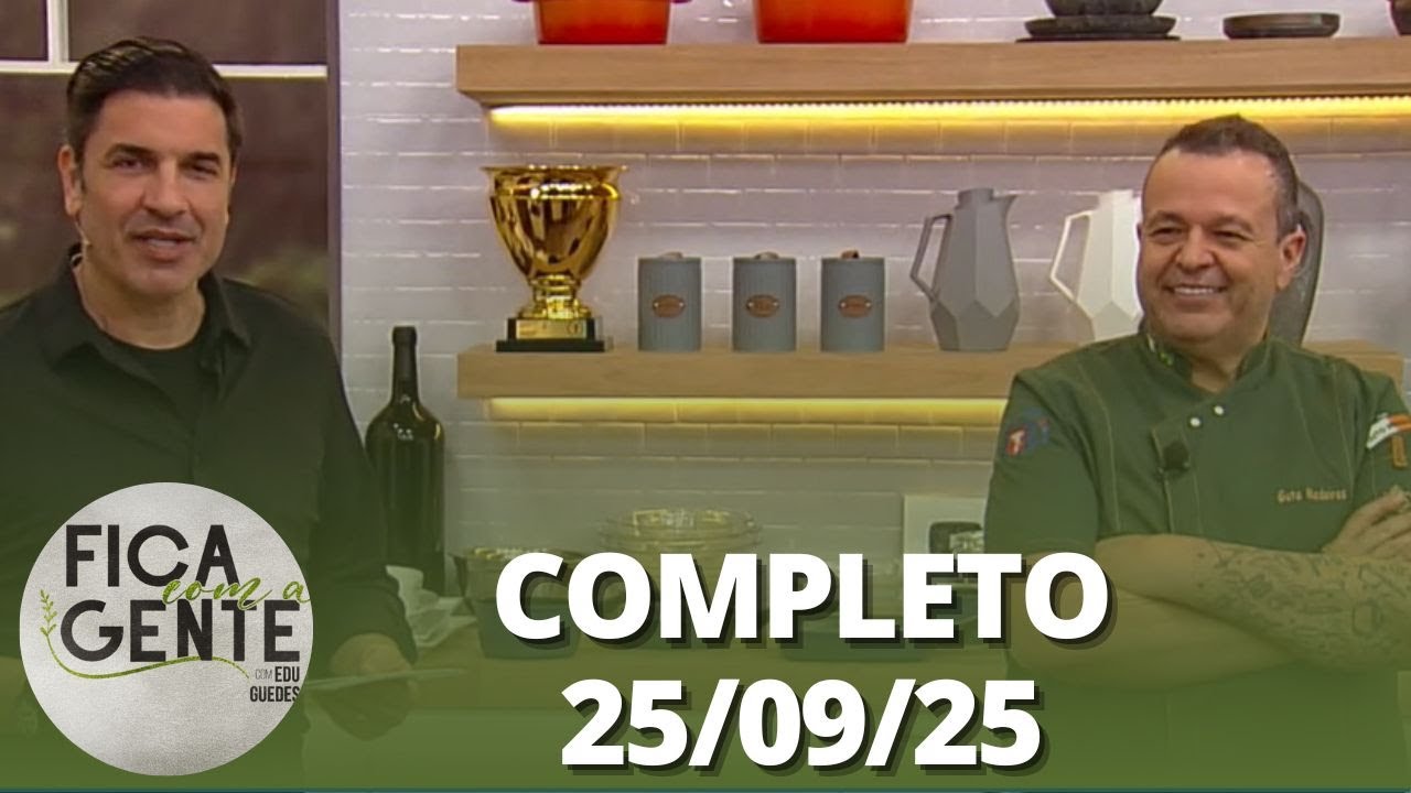 Fica com a Gente: Estrogonofe de costelinha; Chuleta no tacho e mais (25/09/25) | Completo