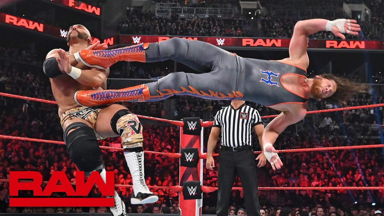 Zack Ryder & Curt Hawkins vs. The Revival - Raw Tag Team Championship Match: Raw, April 8, 2019