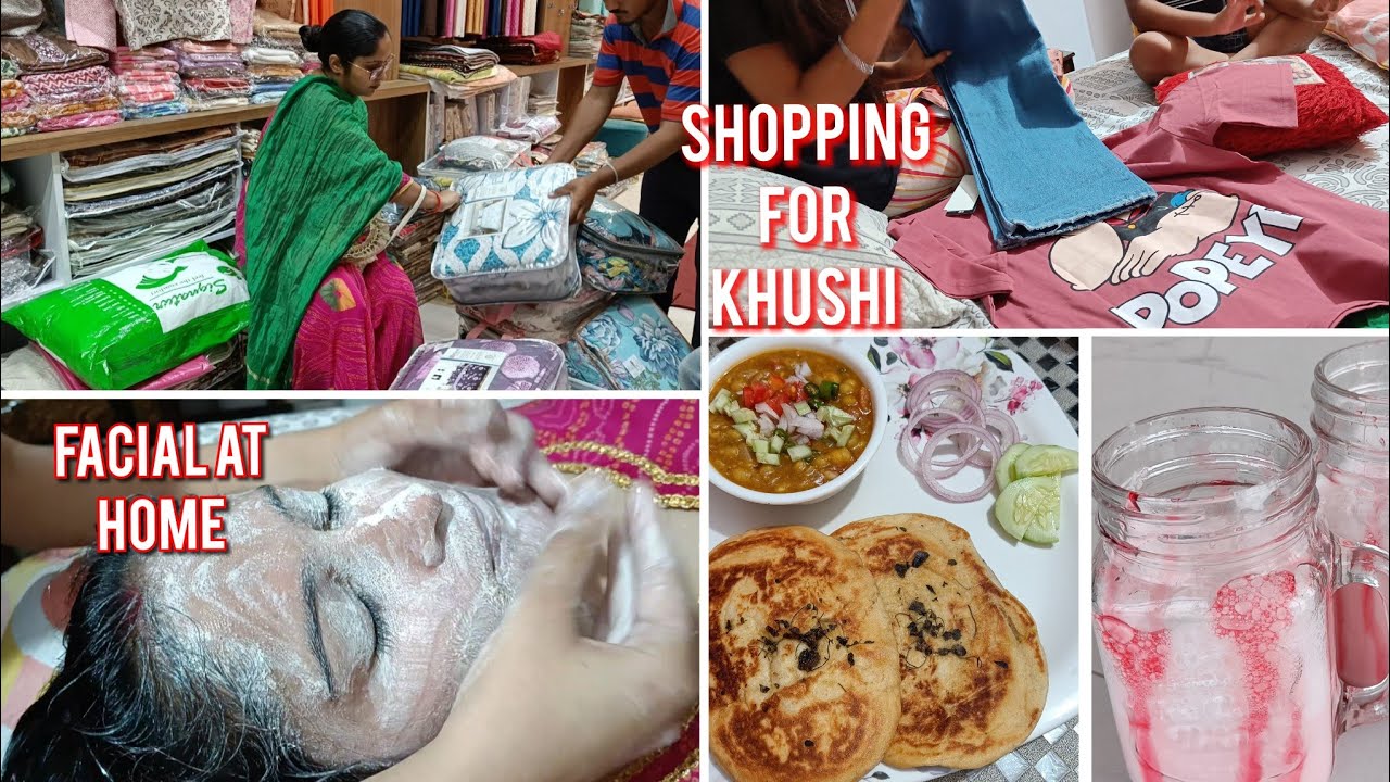 सारी तैयारी हो गई कल के लिए❤️ग्रह प्रवेश की Party के लिए Shopping,Khushi के लिए भी New Dress ले लिया