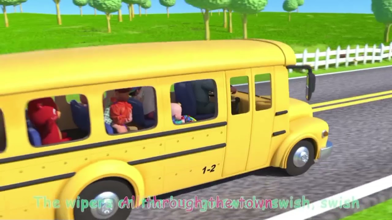 The wipers on the bus go swish, swish, swish ( Sponsored by: klasky csupo effects 2001)