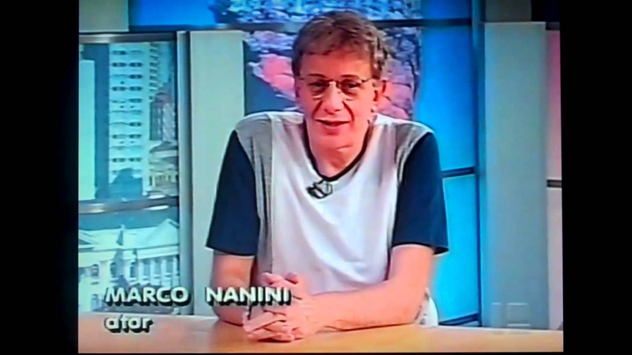 FERNANDA ROCHA ENTREVISTA MARCO NANINI, PARAN&Aacute;TV 1a ED., TV PARANAENSE