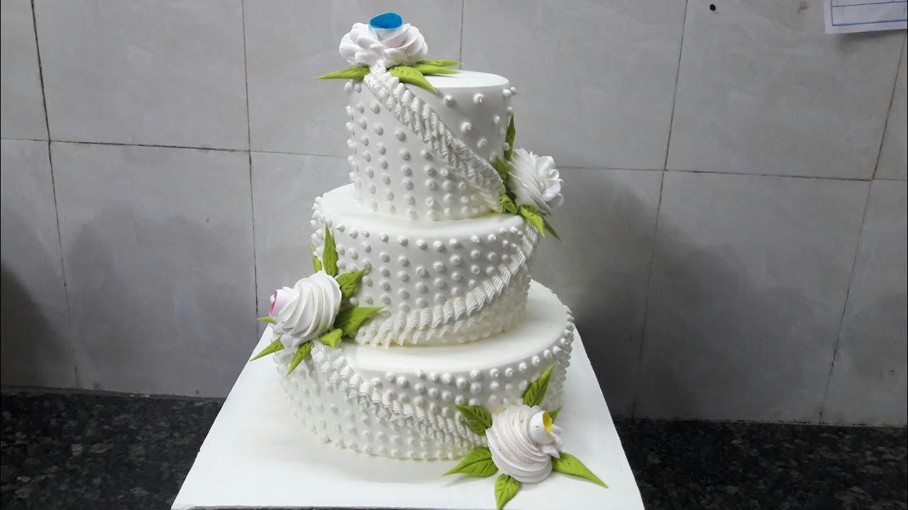 Delicious and Beautiful Engagement Cake Decorating ||Engagement Cake
