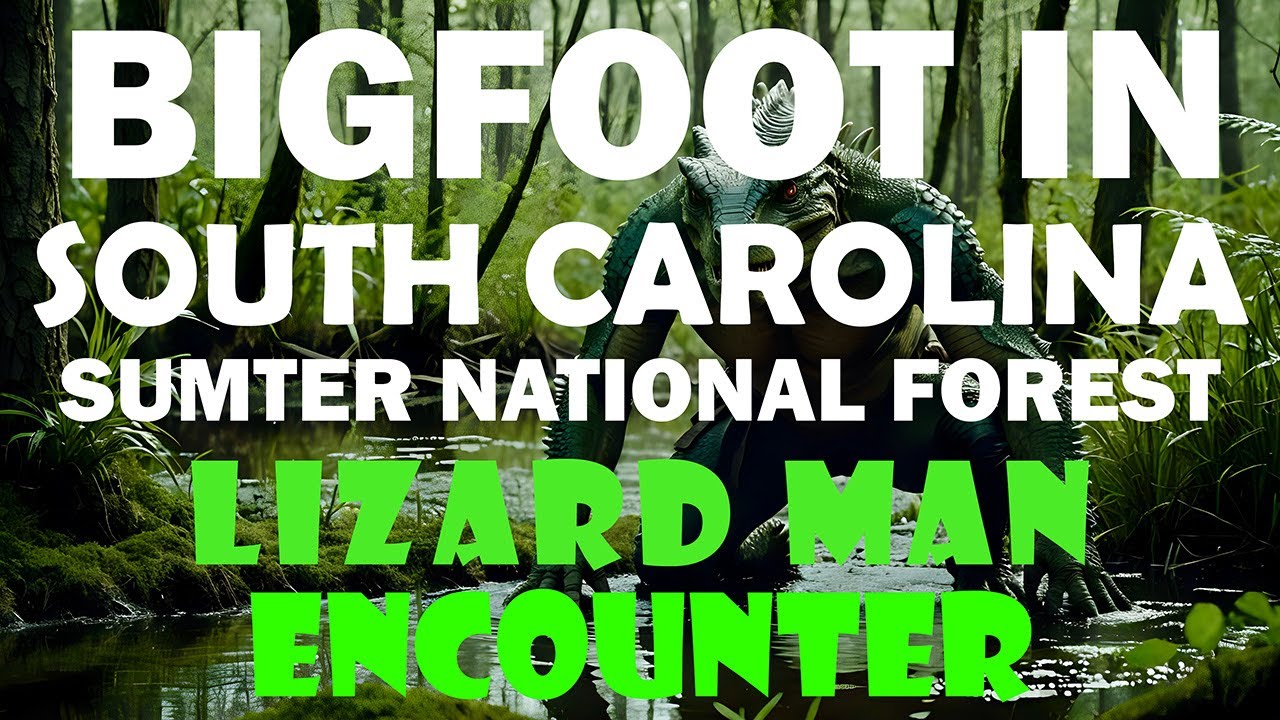 BIGFOOT EXPERIENCE IN SOUTH CAROLINA (SUMTER NATIONAL FOREST) I HAVE SEEN LIZARD MAN BEFORE!