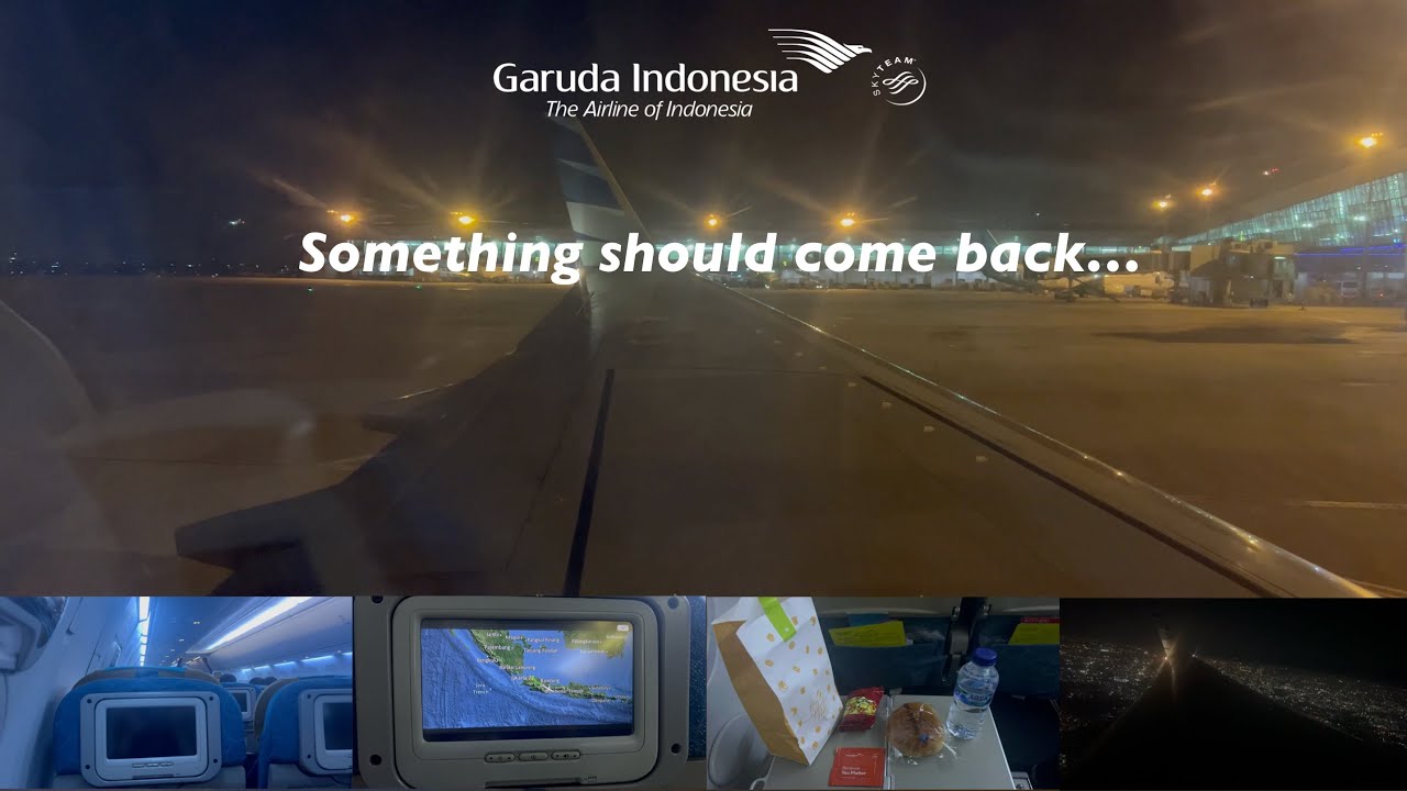 GARUDA INDONESIA DOMESTIC - GREAT BUT STILL NEED IMPROVEMENT