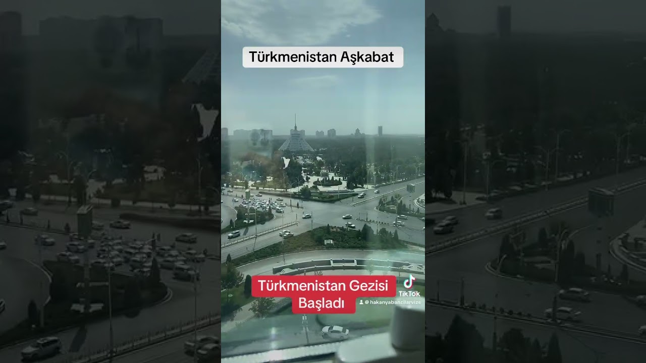 T&uuml;rkmenistan aşkabattayız #turkmenistan