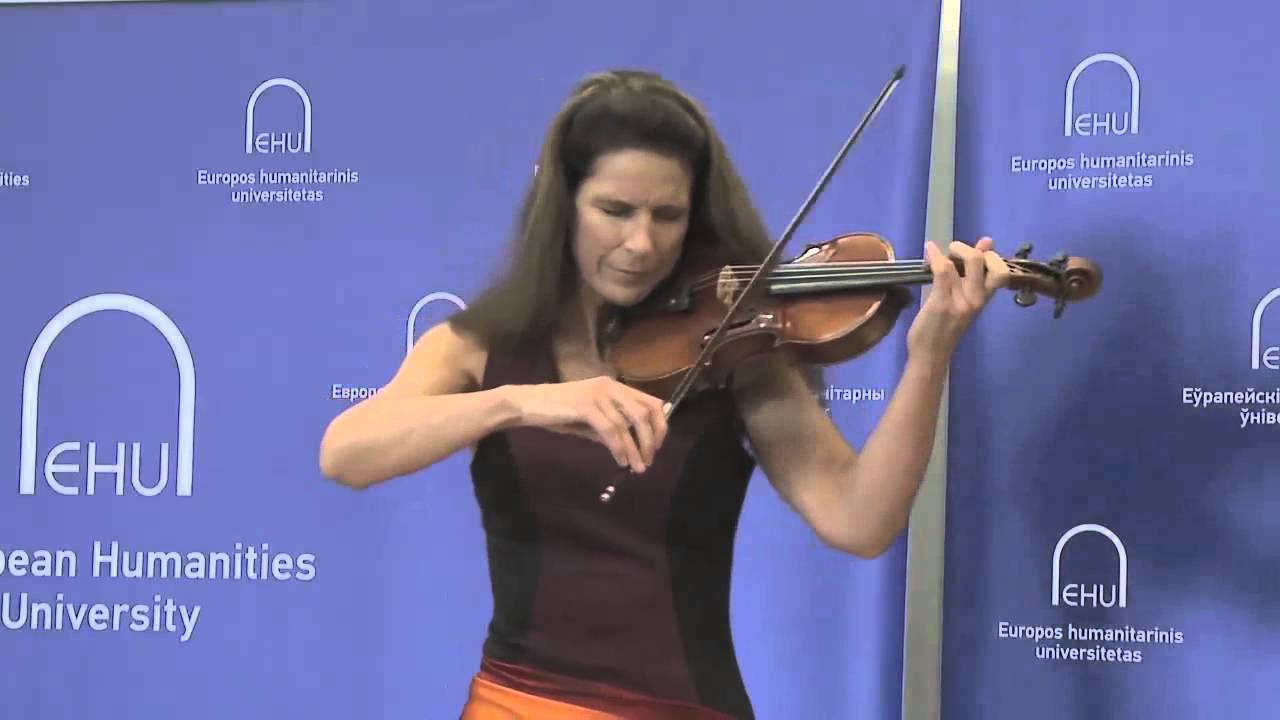 EHU Academic Year Opening: Performance by Violinist Karen Bentley Pollick, 2 (2014)