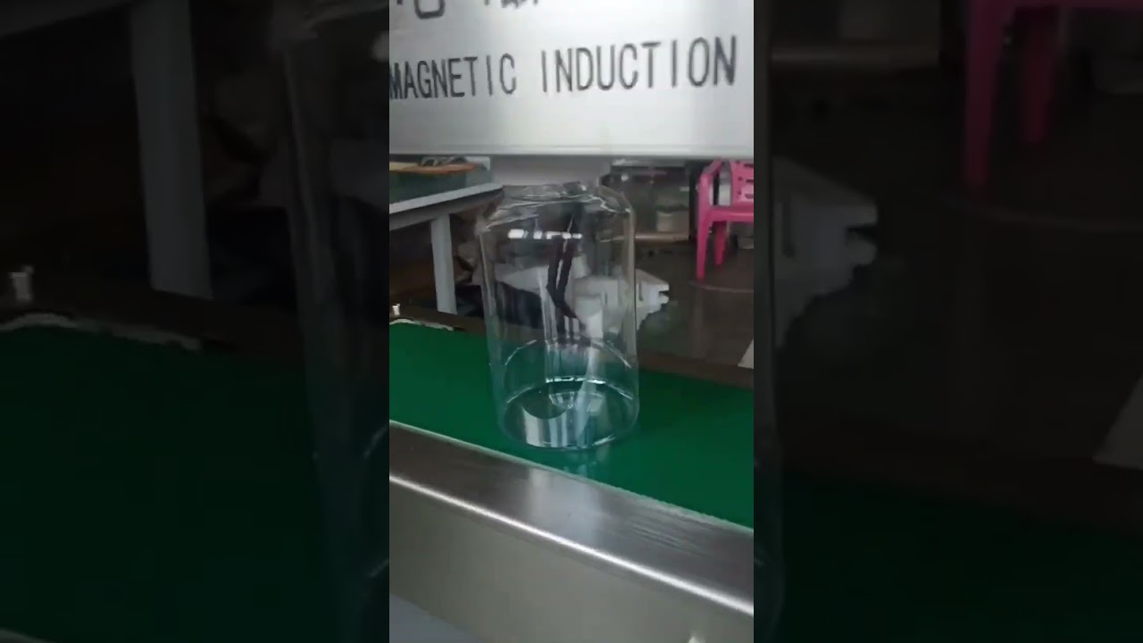 Tabletop bottle cap foil induction sealing machine