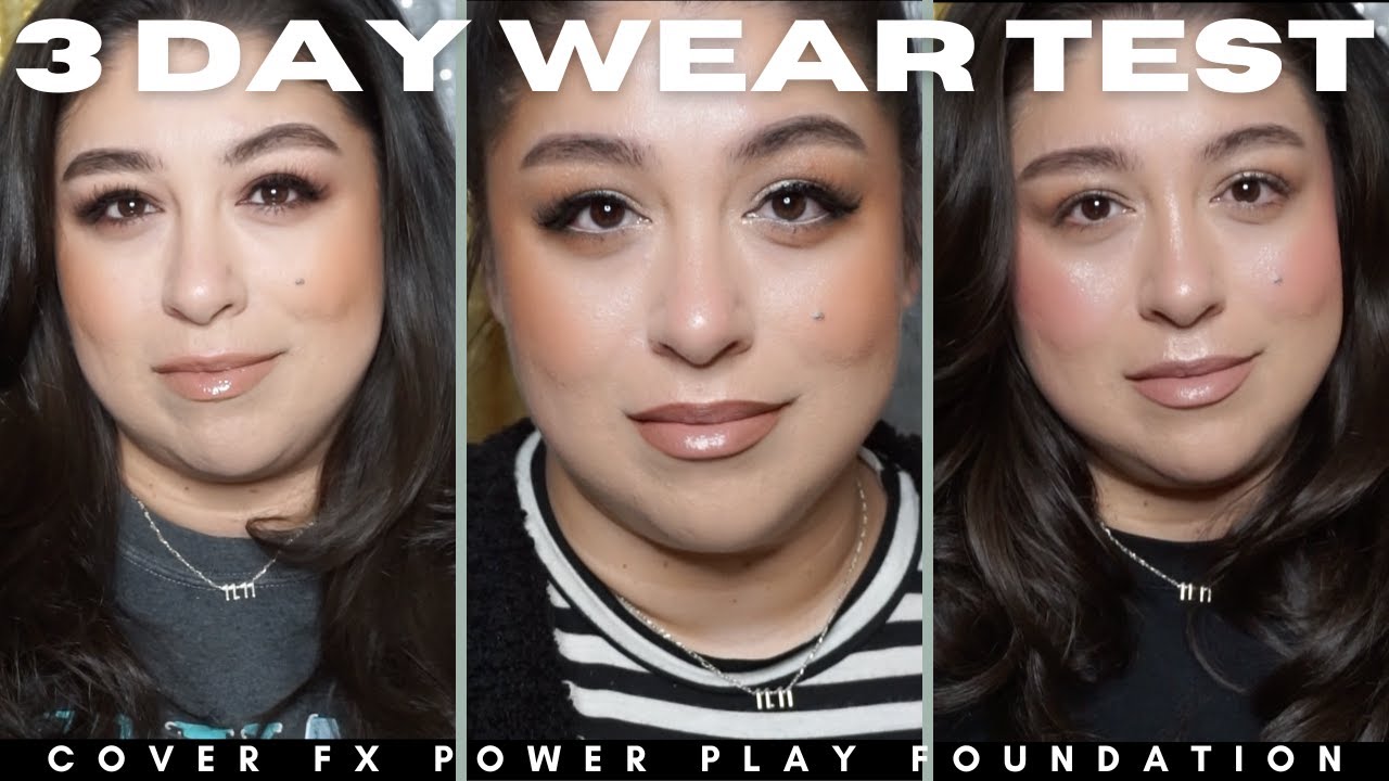 Cover FX Power Play Foundation | 3 Day Wear Test