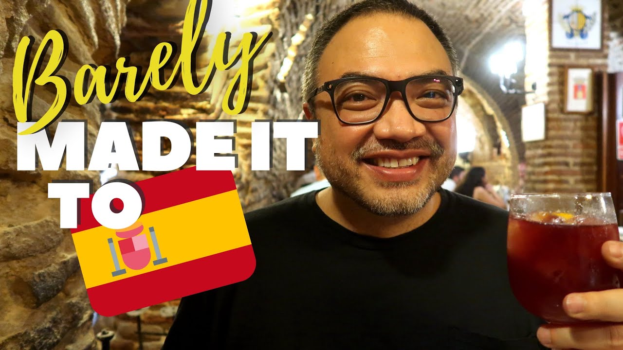 🇪🇸 Barely made it to Spain - Feat. THE OLDEST RESTAURANT in the world. | Spain Travel ✈️