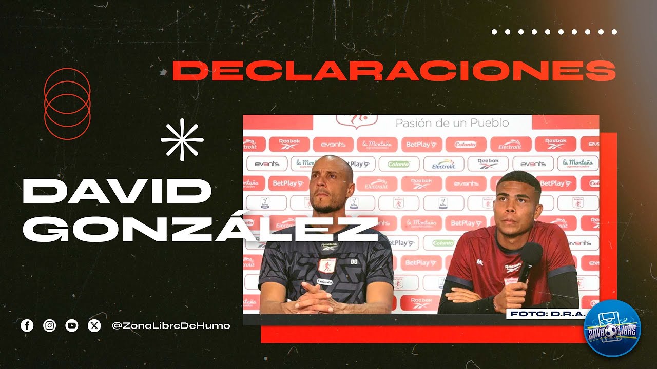 Declaraciones de David González en la previa de Nacional vs América por la fecha 4