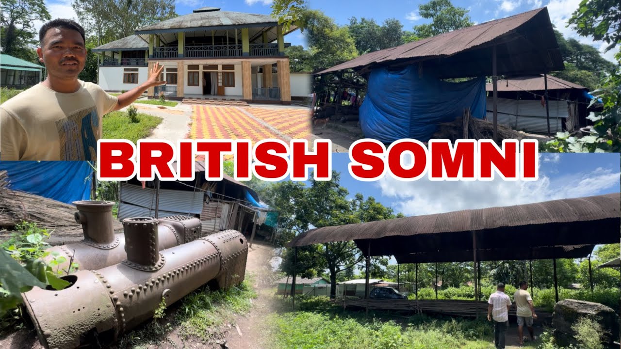 British Somni Heritage Inspection Bungalow, Railway Station and Wood Mill, Jaiga Kachugaon Town
