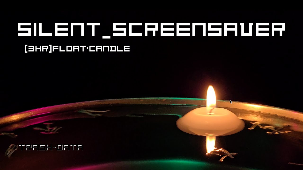 FloatingCandle - SilentScreensaver (3 Hour)