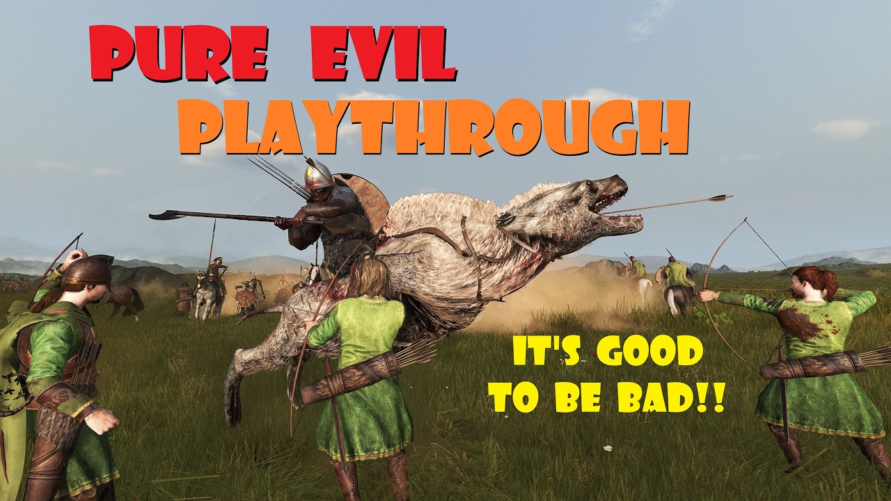 When it's GOOD to be Bad in Bannerlord and Middle Earth: A campaign of PURE EVIL(Gundabad), Ep. #1