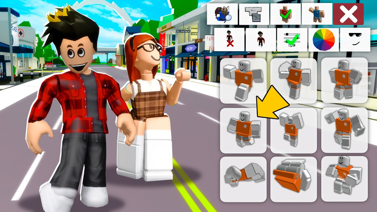 HOW TO USE SECRET ANIMATIONS in Brookhaven!