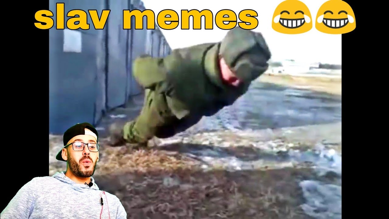 REACTION to  SLAV MEME COMPILATION
