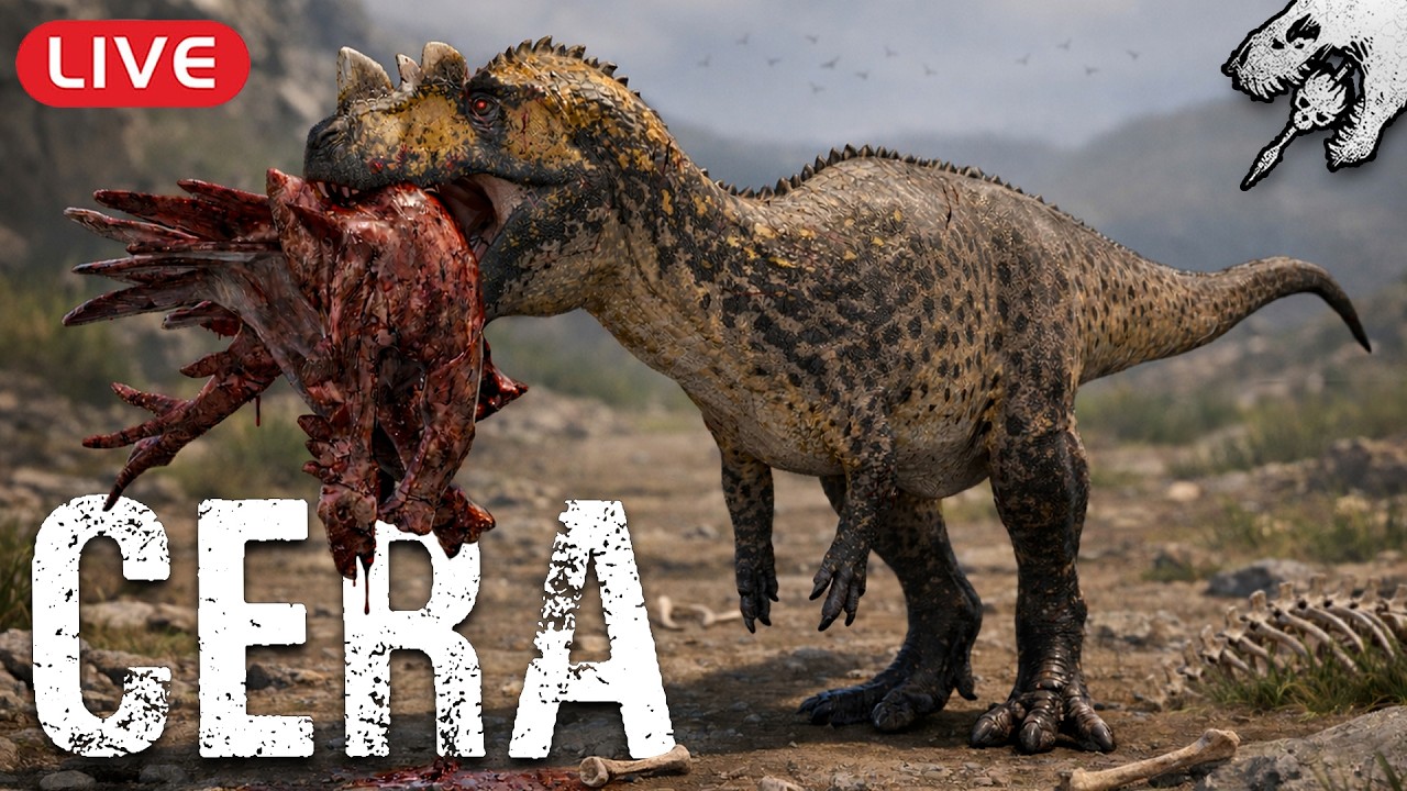 🔴  CERATOSAURUS verteilt BAKTERIELLE BISSE! 🦠⚠️ - The Isle Livestream