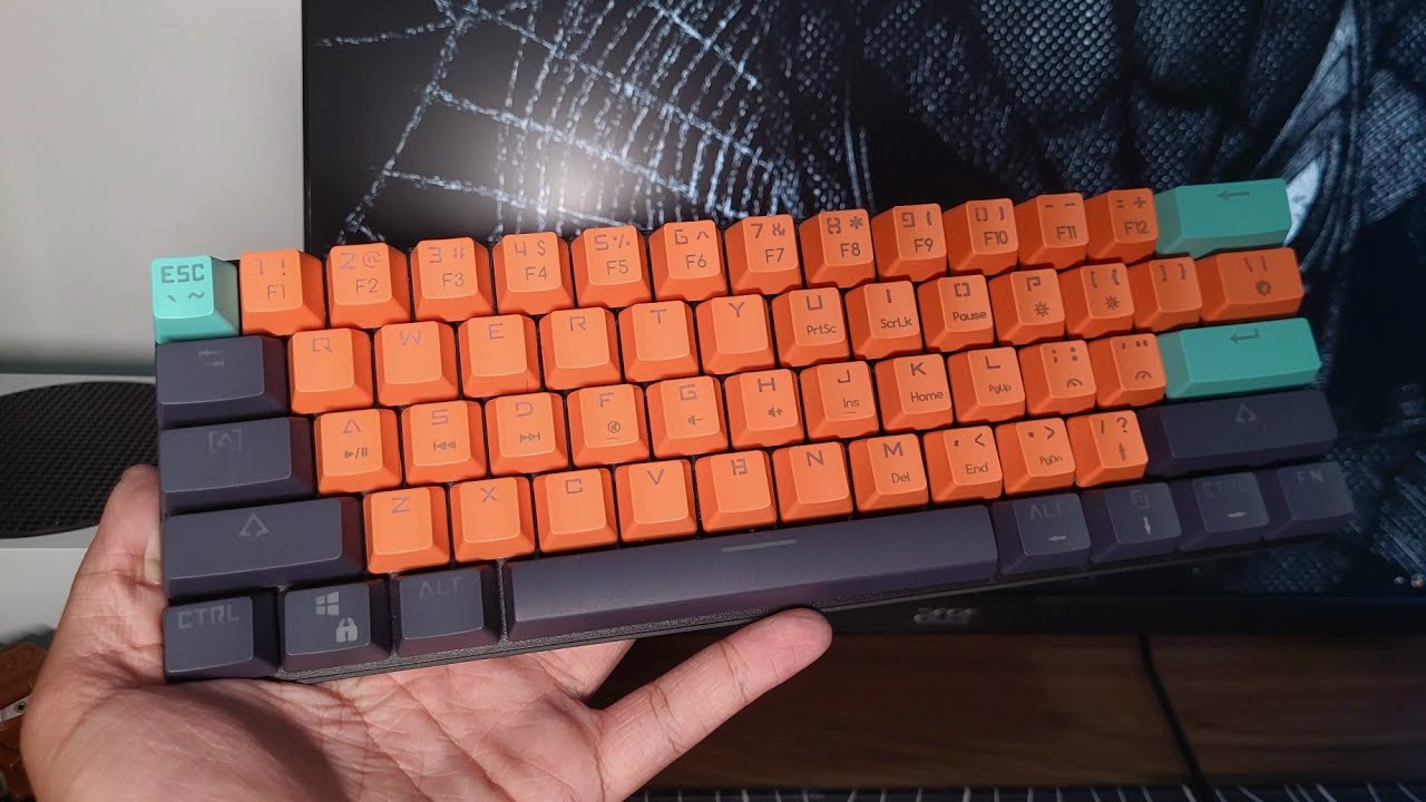 Teclado Gamer Mecânico Mais Barato do ALIEXPRESS - Mucai MKA610