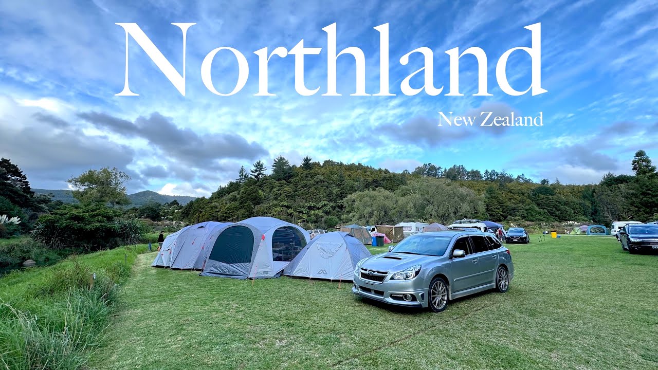 Summer Camping at Kai Iwi Lakes: Exploring the Biggest Tree & Dashcam Highlights | NZ Vlog