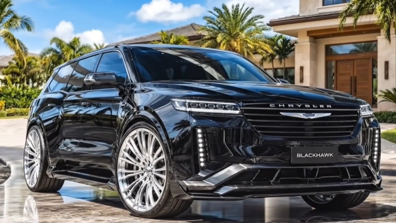 Chrysler Blackhawk X SUV 2027 &ndash; recenzja: specyfikacja, design, wnętrze, technologia i szczery we...