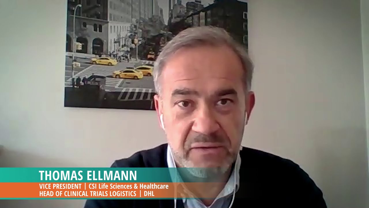 DHL's Thomas Ellmann speaks at the Global Solidarity Fund's Vaccines for All High-Level Roundtable