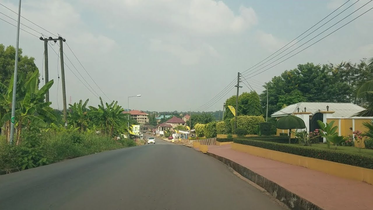 Beautiful DAKWADWOM Residential Area in Kumasi Ghana.