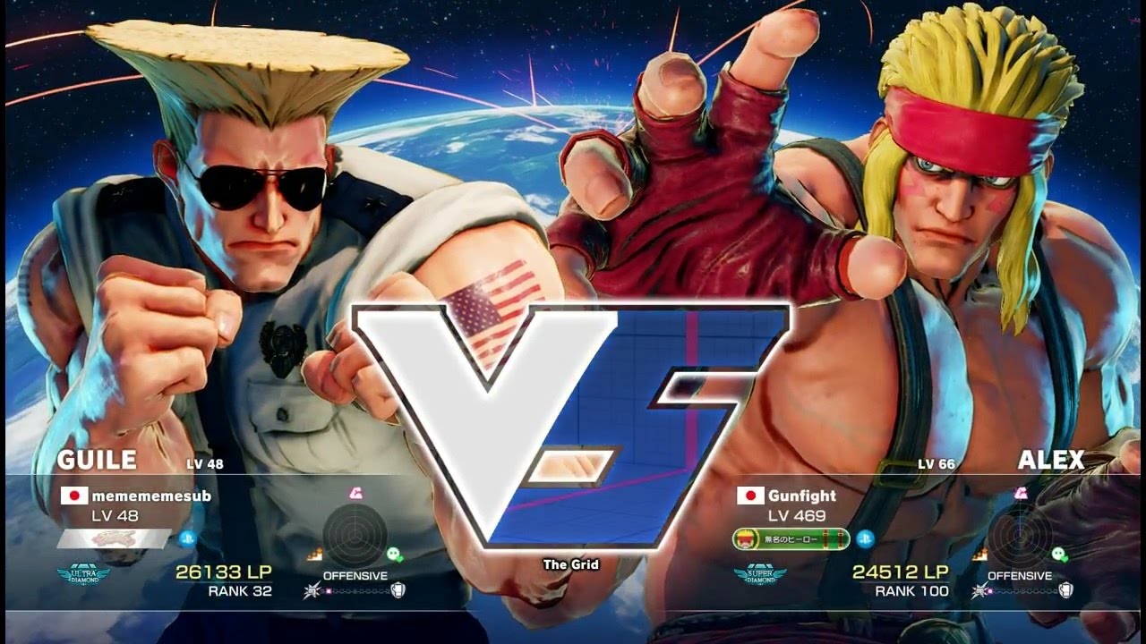 Daigo Umehara (Guile) vs Gunfight (Alex)：ウメハラ（ガイル）vs Gunfight（アレックス）