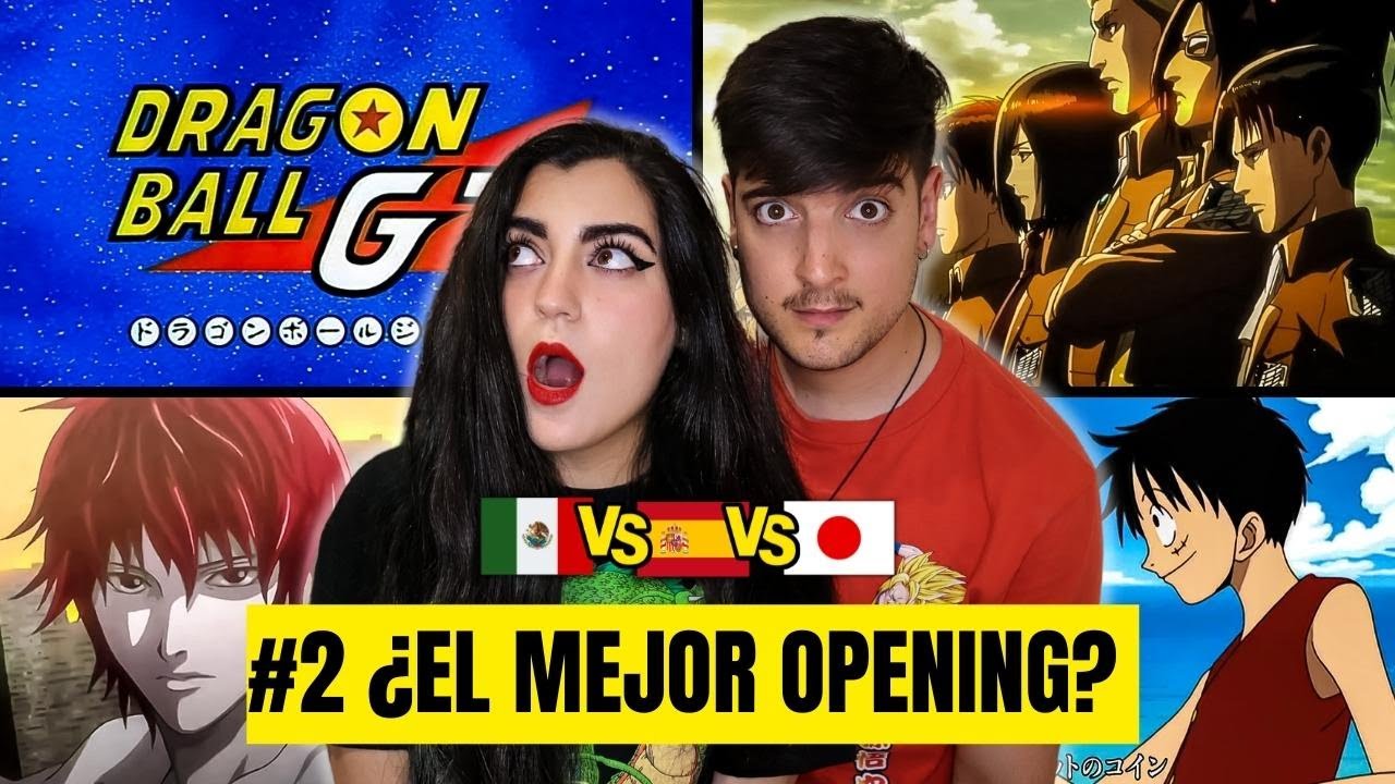 ESPAÑOLES REACCIONAN A DOBLAJE LATINO VS ESPAÑOL💥TODOS LOS OPENINGS DE ANIME#2💥COMPARACIÓN DOBLAJES💥