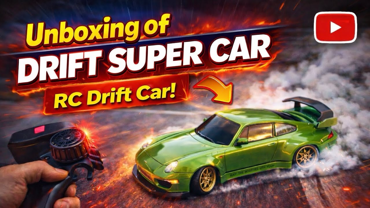 Drift Super Car | Unboxing of RC Drift Car | #toyzee 