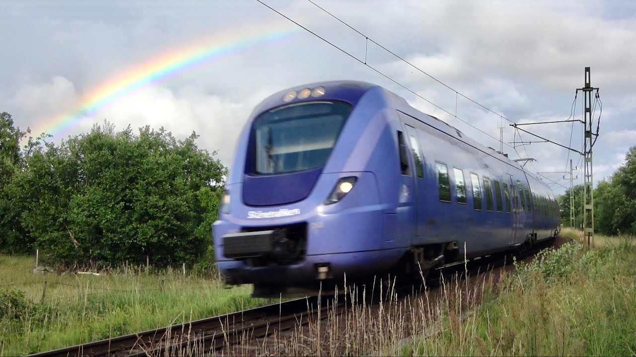 Tåg i Mörrum och Karlshamn - Sommar 2022