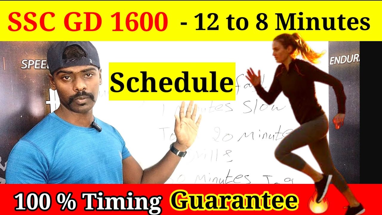 SSC GD Girls 1600m Training Plan &ndash; Crack Physical Test Fast!