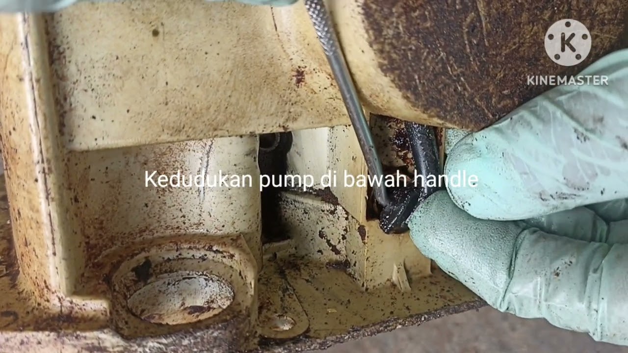 Punca Minyak Rantai Tak Keluar Dan Tukar Pump - Stilh MS 180