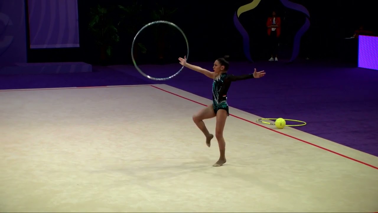 BAHNAS Farida (EGY) - 2023 Rhythmic Junior Worlds Qualifications HO Individual