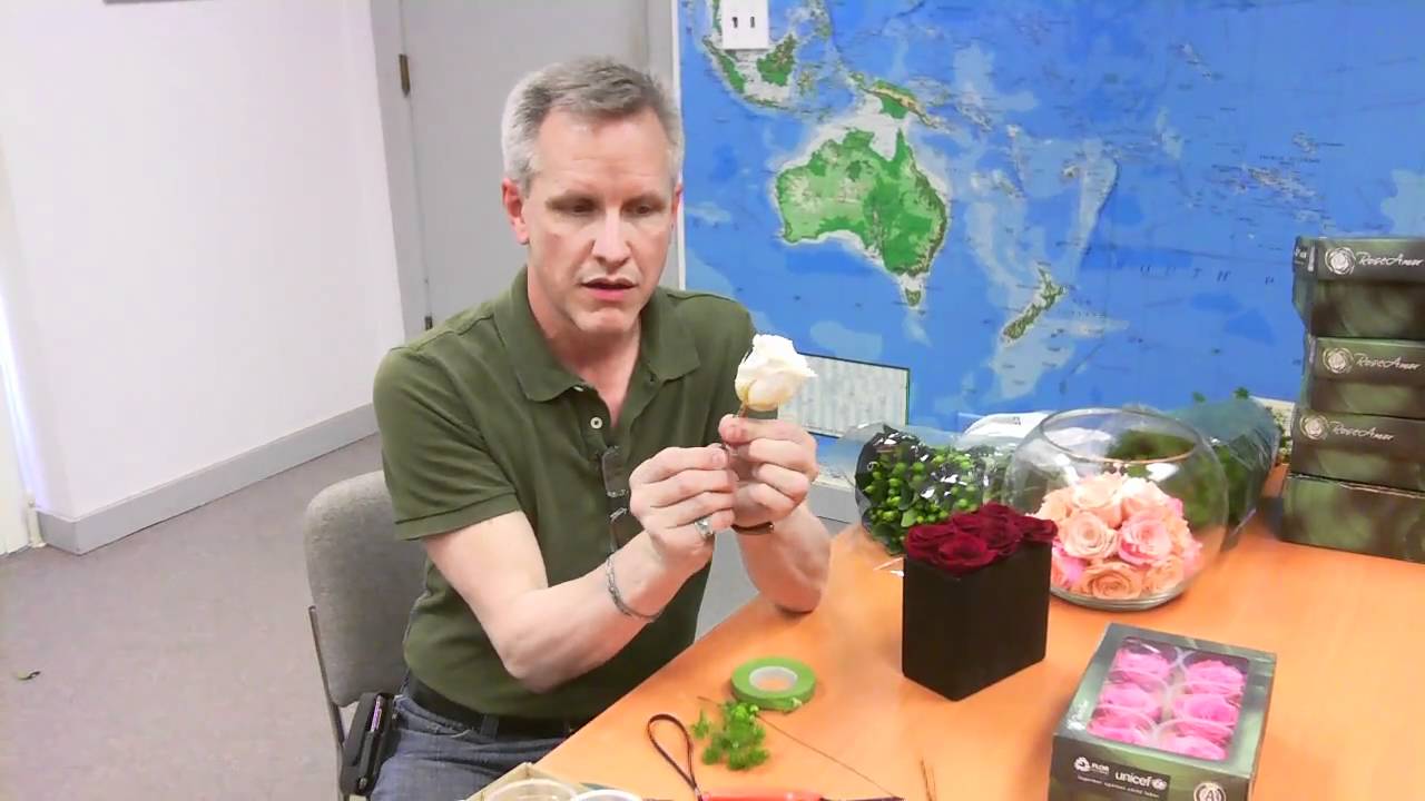 How To....use Preserved Roses!