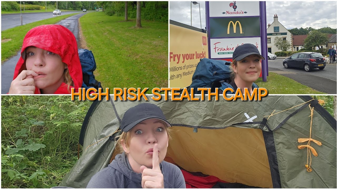 HIGH RISK Stealth Camp!