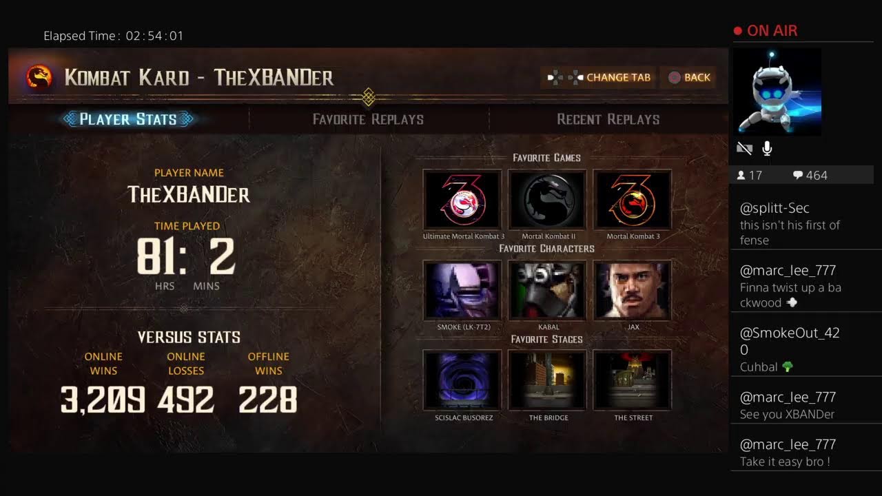 LIVE UMK3 Online Lobbies | MK Legacy Kollection