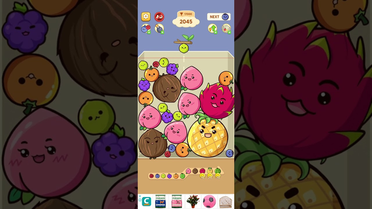 Fruit Merge - A jogada perfeita!