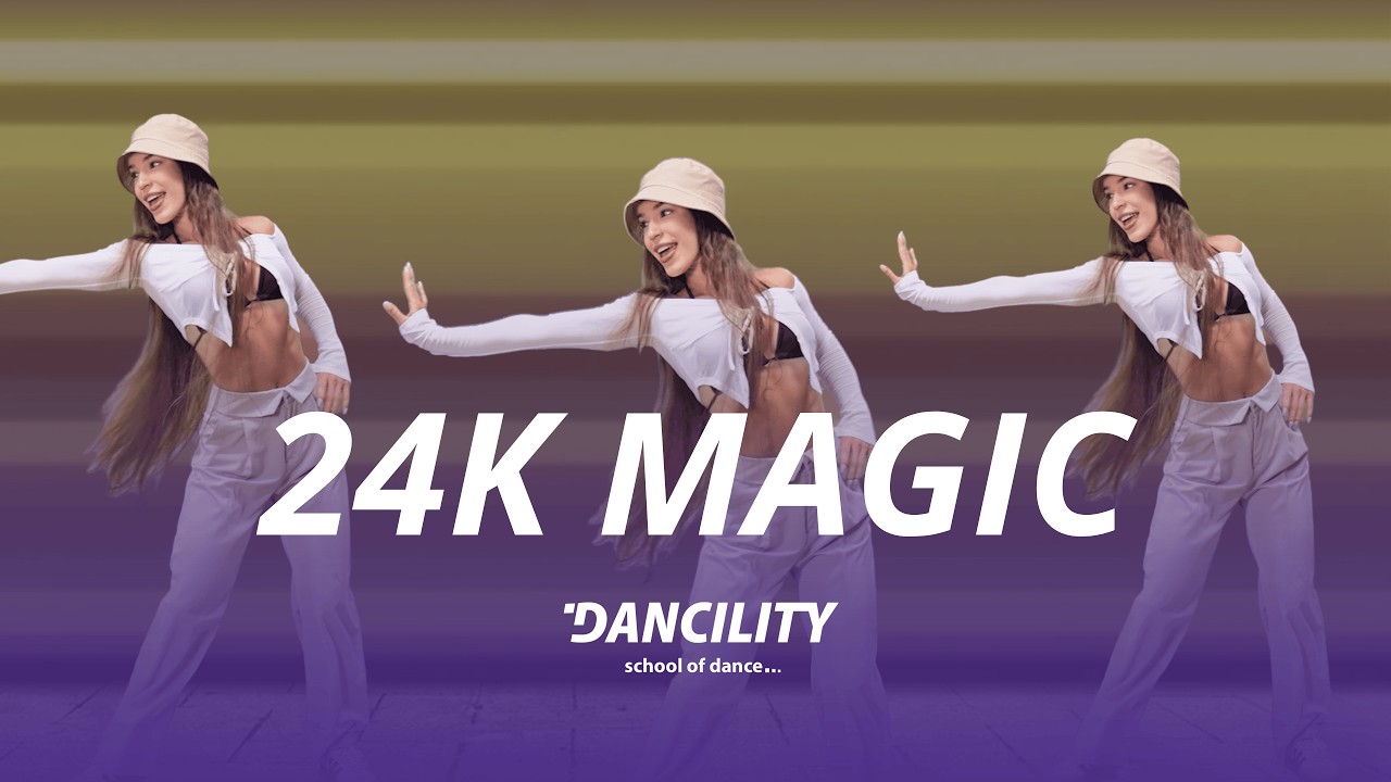 🎶 24K MAGIC - Bruno Mars | Dancility (Dance Video) | #dance #24kmagic  #dancility