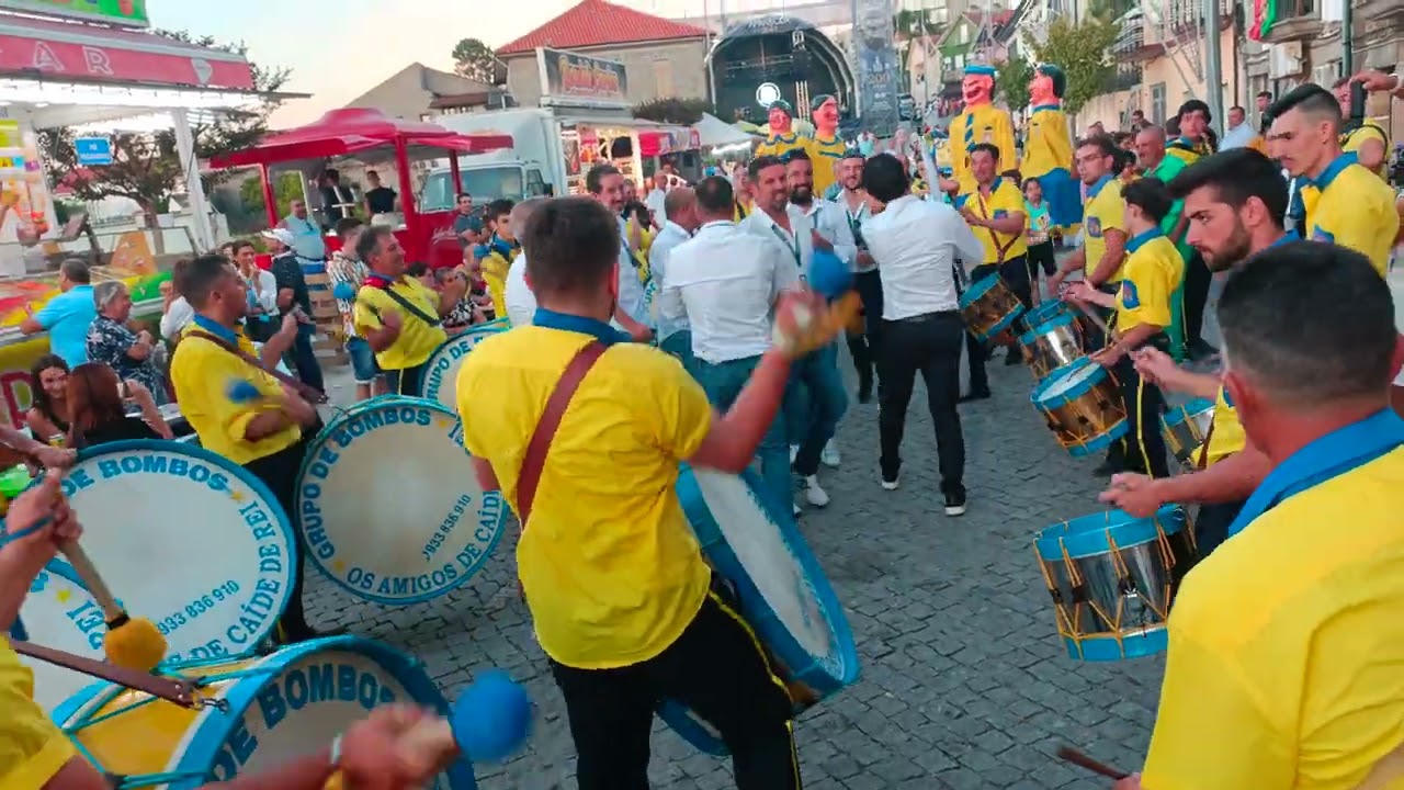 Bombos de Caide de Rei, na Romaria Sra da Aparecida 2023